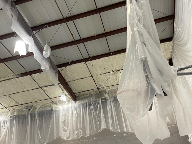 Commercial Spray Foam Insulation Installation