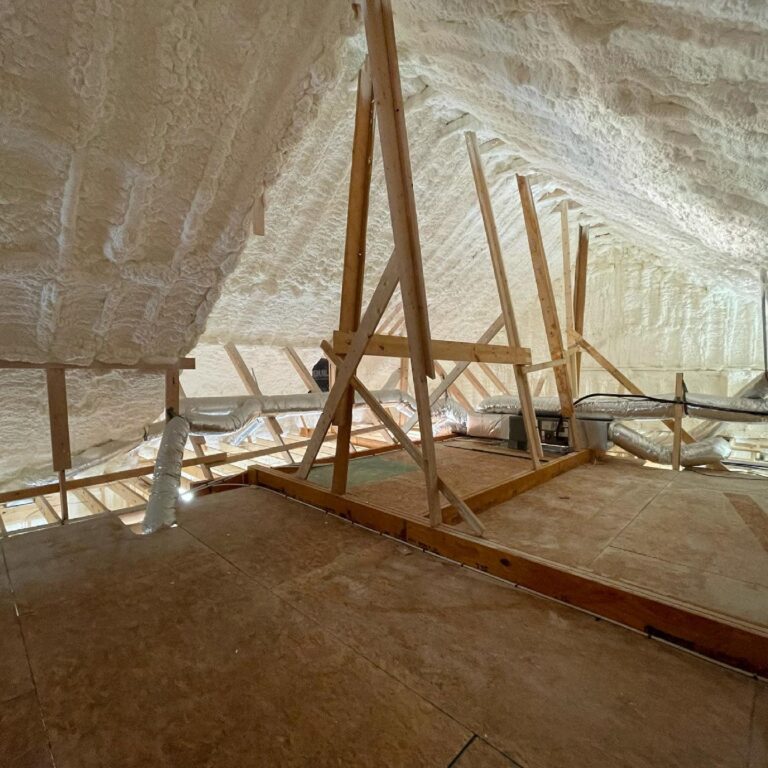 Attic Spray Foam Insulation
