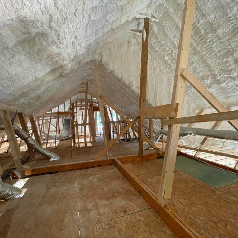 Attic Spray Foam Insulation