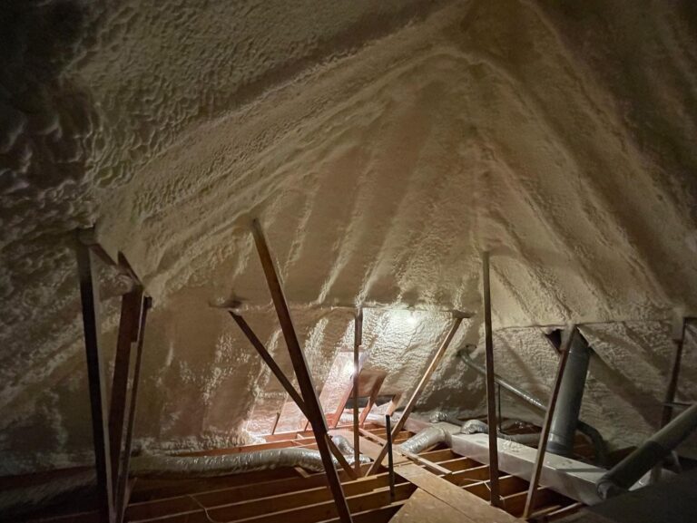 Attic Spray Foam Insulation