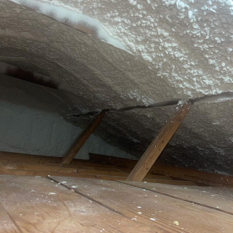 Attic Spray Foam Insulation