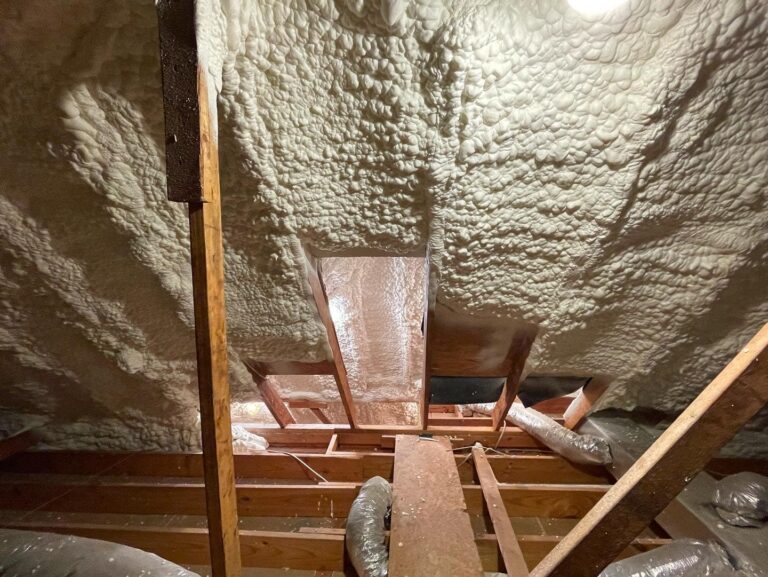 Attic Spray Foam Insulation