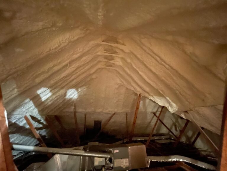 Attic Spray Foam Insulation