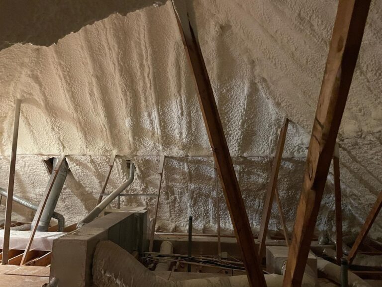 Attic Spray Foam Insulation