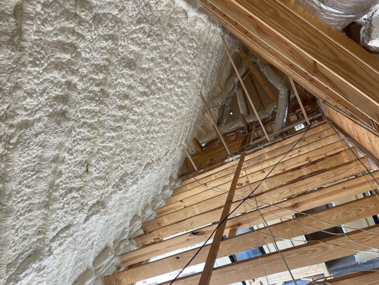 Spray Foam Insulation Installation