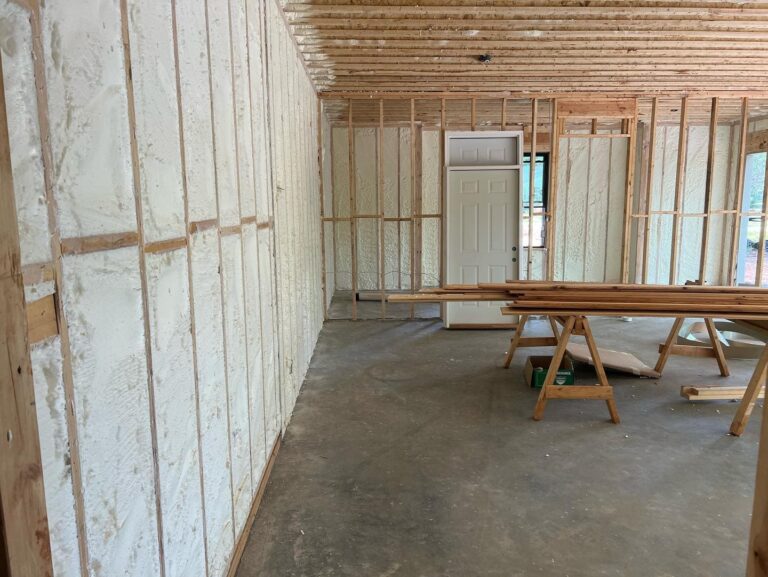 Basement Spray Foam Insulation Installation