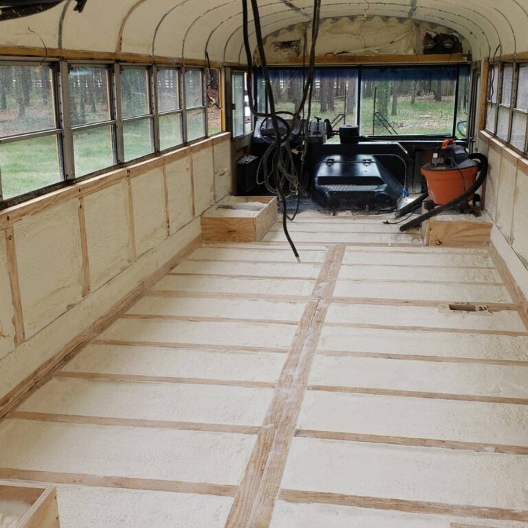 Bus Spray Foam Insulation