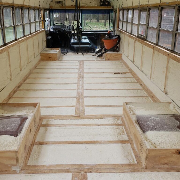Bus Spray Foam Insulation