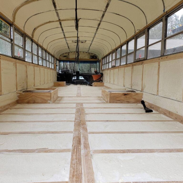 Bus Spray Foam Insulation