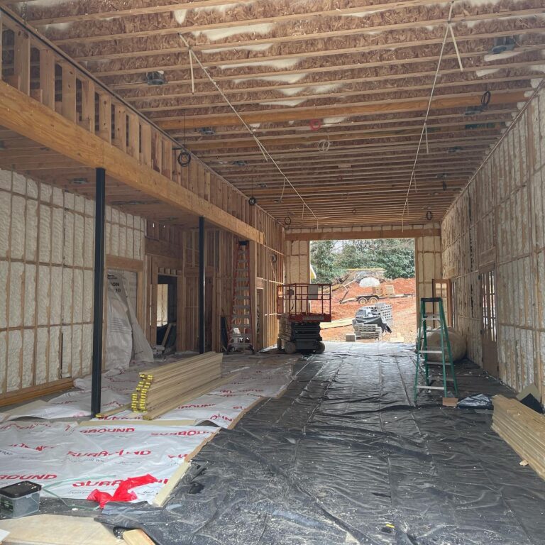 Commercial Building with Spray Foam Insulation