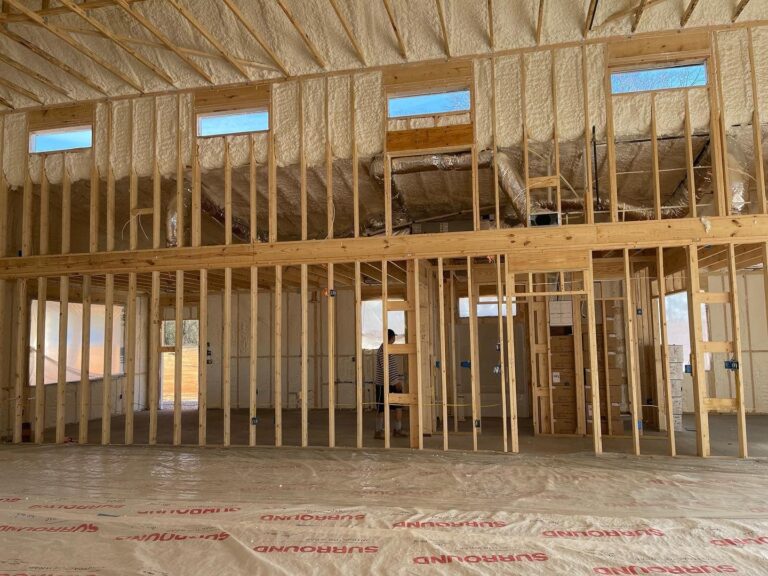 Commercial Spray Foam Insulation Installation