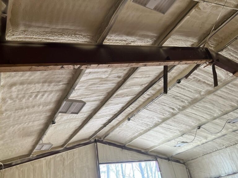 Commercial Spray Foam Insulation Installation