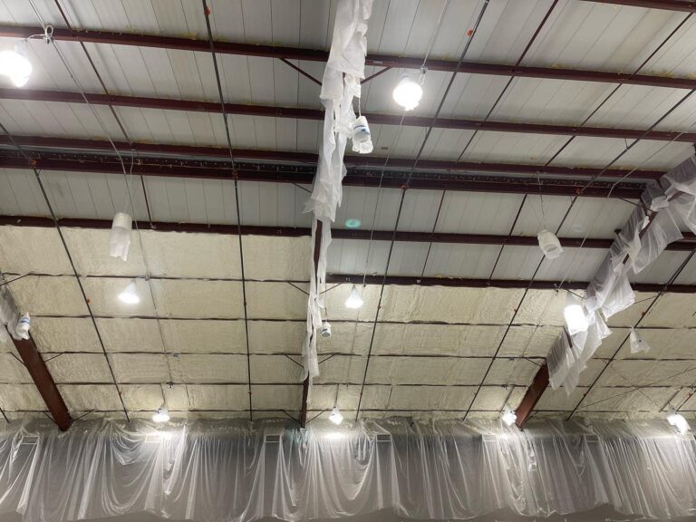 Commercial Spray Foam Insulation Installation