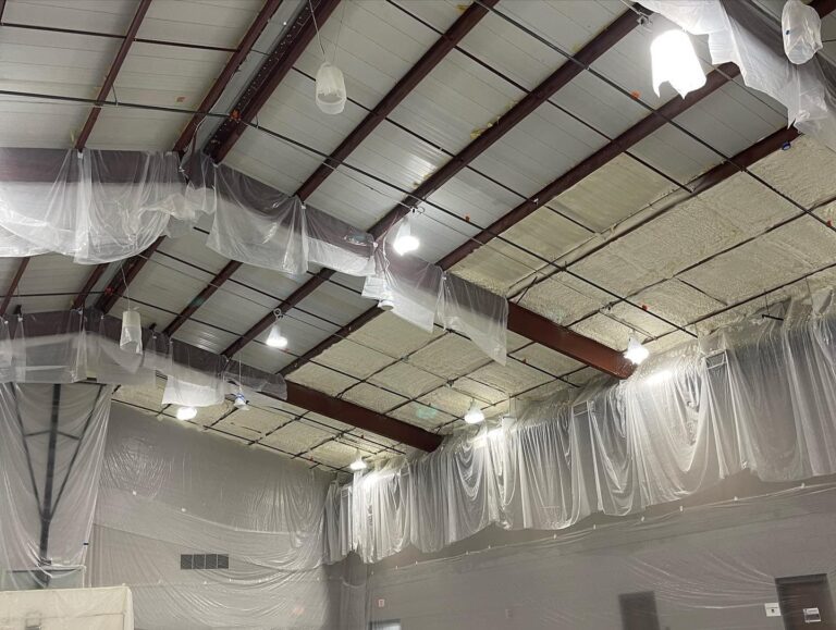 Commercial Spray Foam Insulation Installation