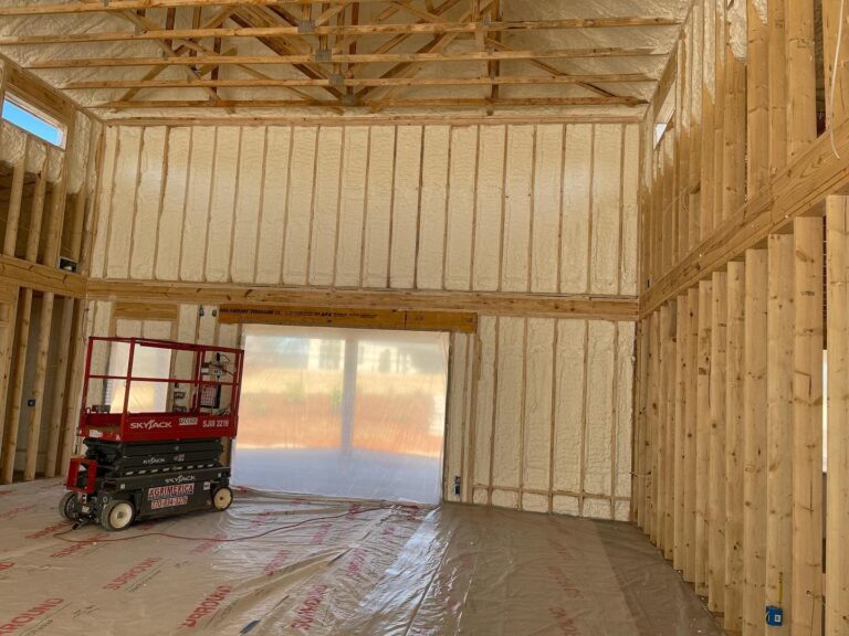 Commercial Spray Foam Insulation Installation