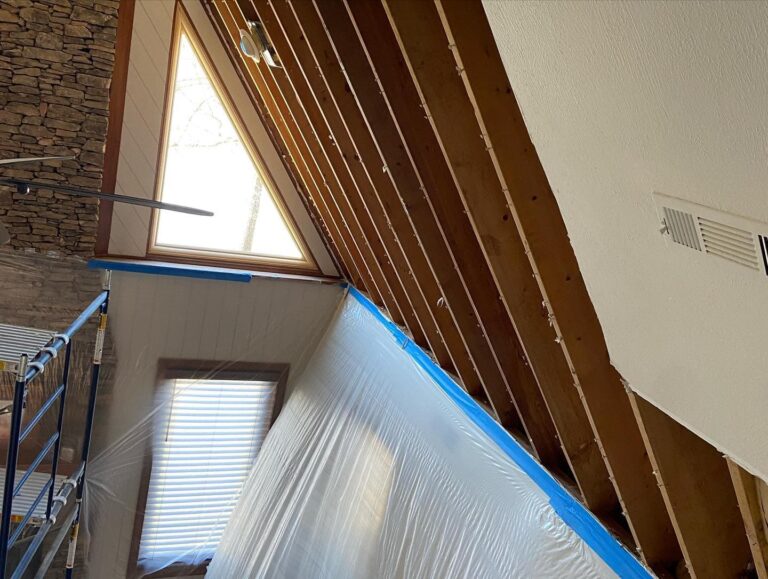 Fiberglass Insulation Replacement in Home Interior