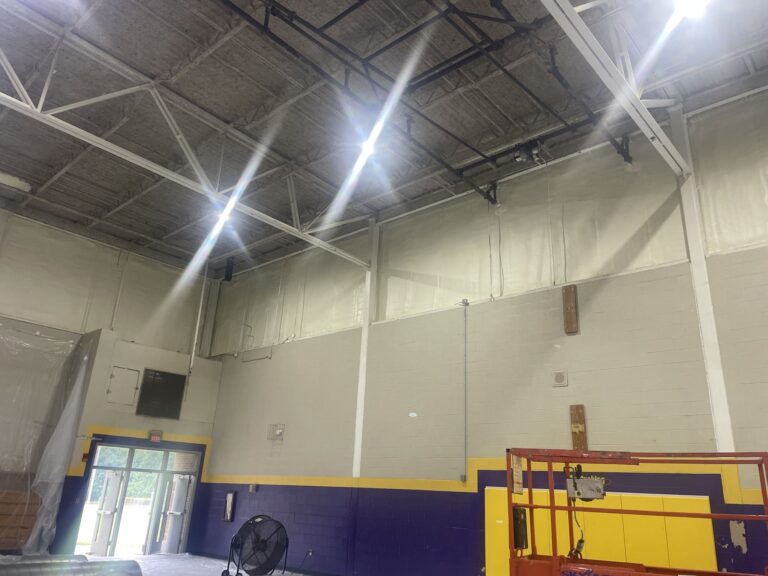 Gymnasium Floor Ventilation