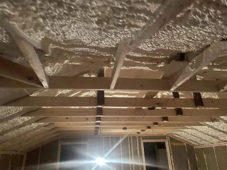 Interior Renovation with Spray Foam Insulation