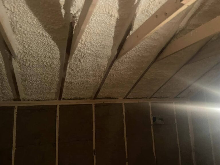 Interior Renovation with Spray Foam Insulation