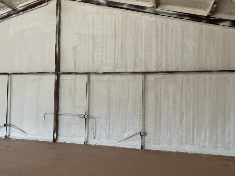 Spray Foam Insulation Installation