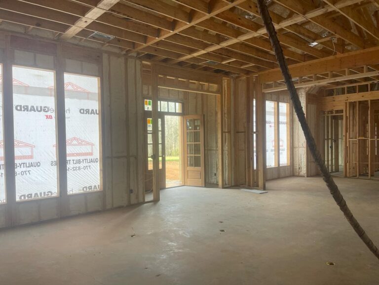 Spray Foam Insulation Installation