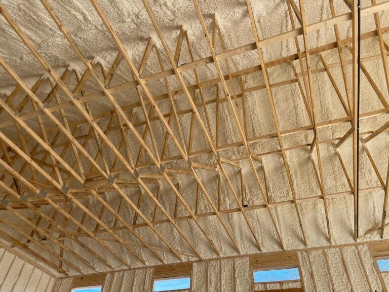 Spray Foam Insulation Installation