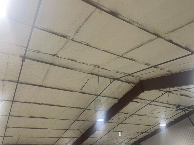Spray Foam Insulation Installation on Commercial Property